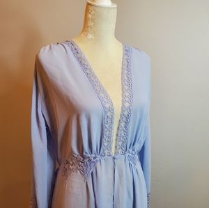 NWT Cabernet Sleepwear Sheer Robe